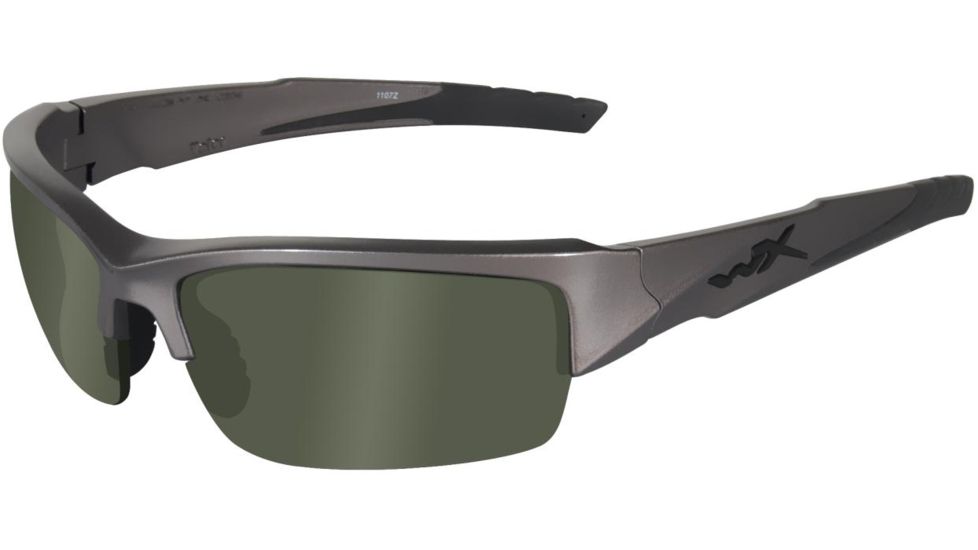 Wiley X WX Valor CHVAL RX Single Vision Sunglasses - Metallic Silver Frame CHVAL04RX