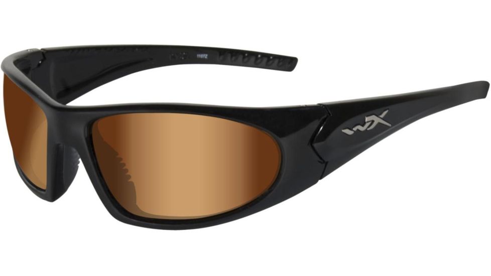 Wiley X WX Zen ACZEN Bifocal Rx Sunglasses - Gloss Black Frame ACZEN01BF