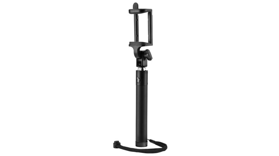 Winbest XD-10 Selfie Stick w/ Built In Bluetooth Shutter, USB Charging Port, Silver, Extends from 7 in - 30 in BK12639