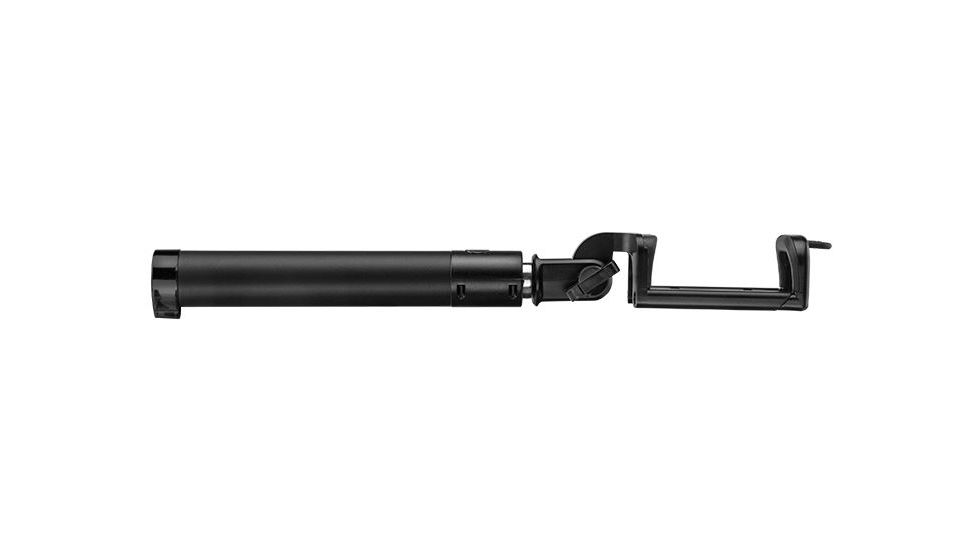 Winbest XD-10 Selfie Stick w/ Built In Bluetooth Shutter, USB Charging Port, Silver, Extends from 7 in - 30 in BK12639