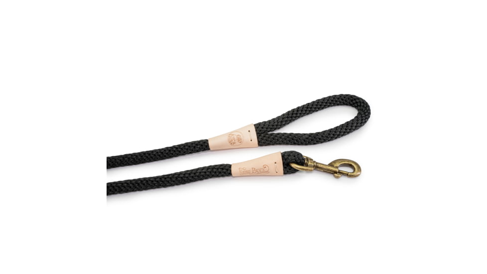 Winchester Pet King Buck Premium Rope Leash, Black, 6 foot, KB-RL-BLK-6-1