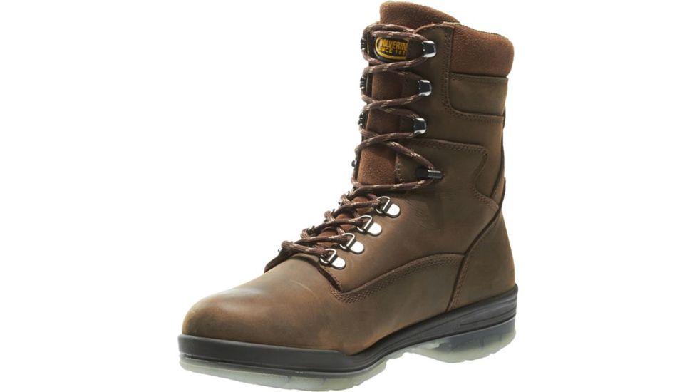 Wolverine I-90 DuraShocks Waterproof Insulated 8in Work Boot - Mens, Stone, 11 US, Medium, W03238-11M