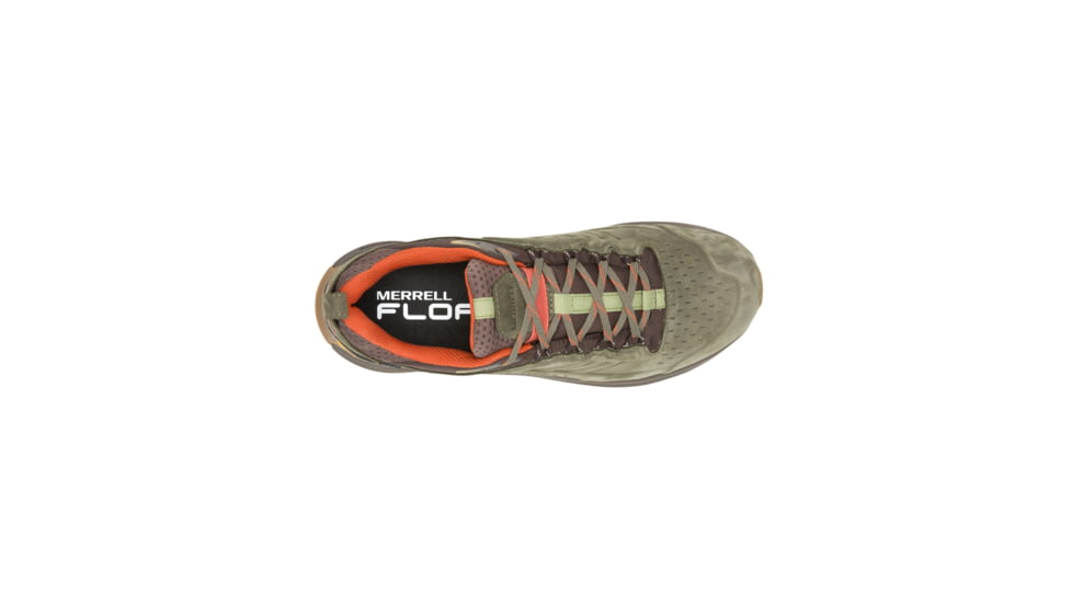 Wolverine Moab Speed 2 Leather WP Hiking Shoes - Mens, Olive, 10.5 US, J037787-10.5