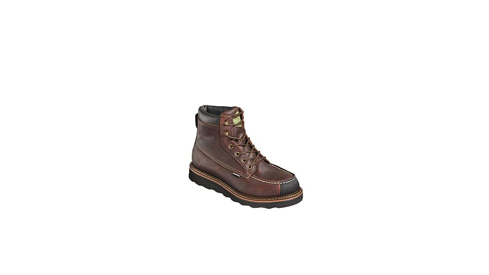 Mens Flyway 6in Red Oak Steel Toe, Brown, 14/W