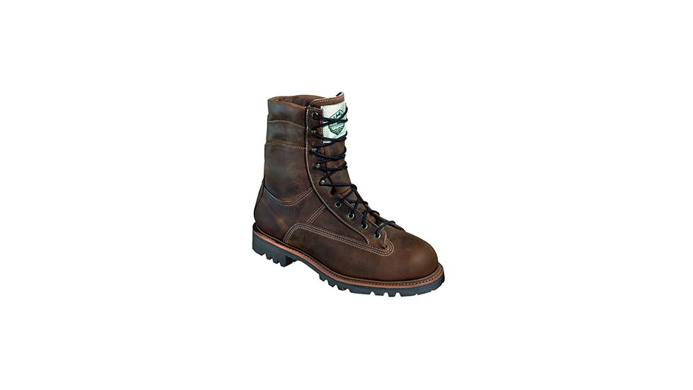 Mens Navigator B-800 Insulated Black Walnut USA Boot, Brown, 13/W