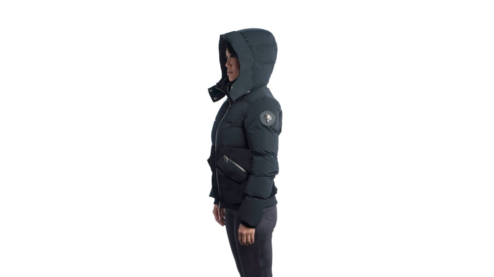 Woodpecker Woody Bomber Jacket - Women's, Matt Black, Large, 682670666290