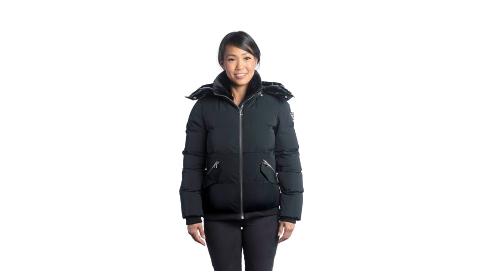 Woodpecker Woody Bomber Jacket - Women's, Matt Black, Large, 682670666290