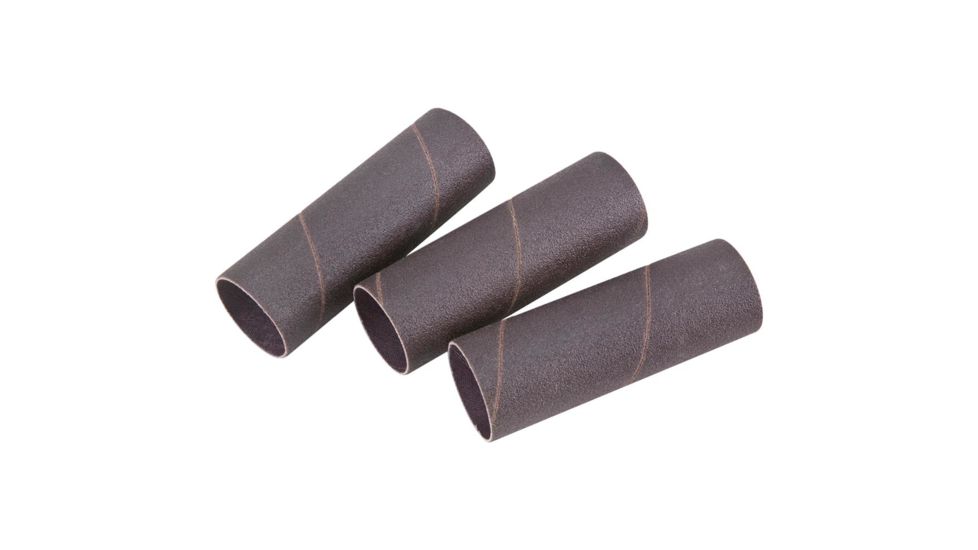 Woodstock 1-1/2in Dia. x 4-1/2in Hard Sanding Sleeve A60, 3 pk. D4335