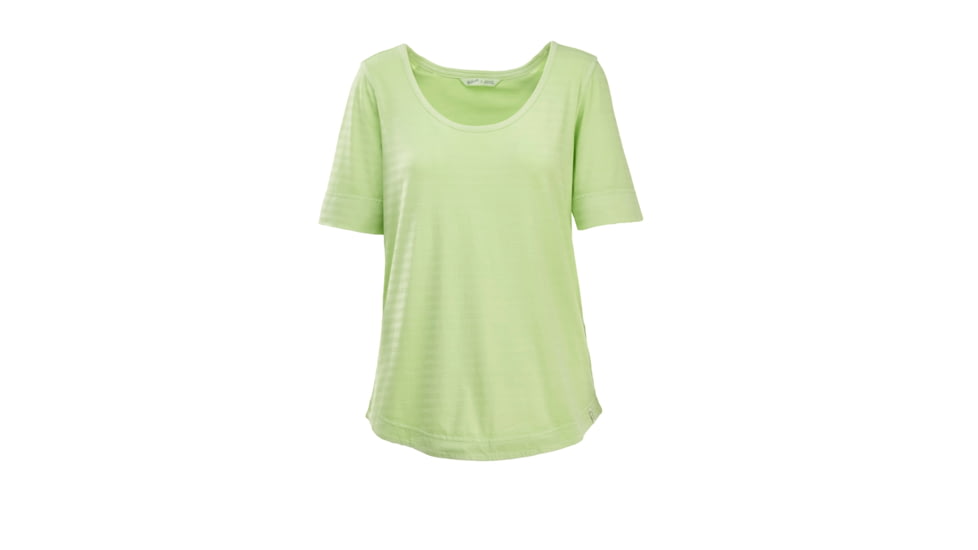 Woolrich Meadow Forks Women's 3/4 Sleeve Shirt, Wild Mint, 7055