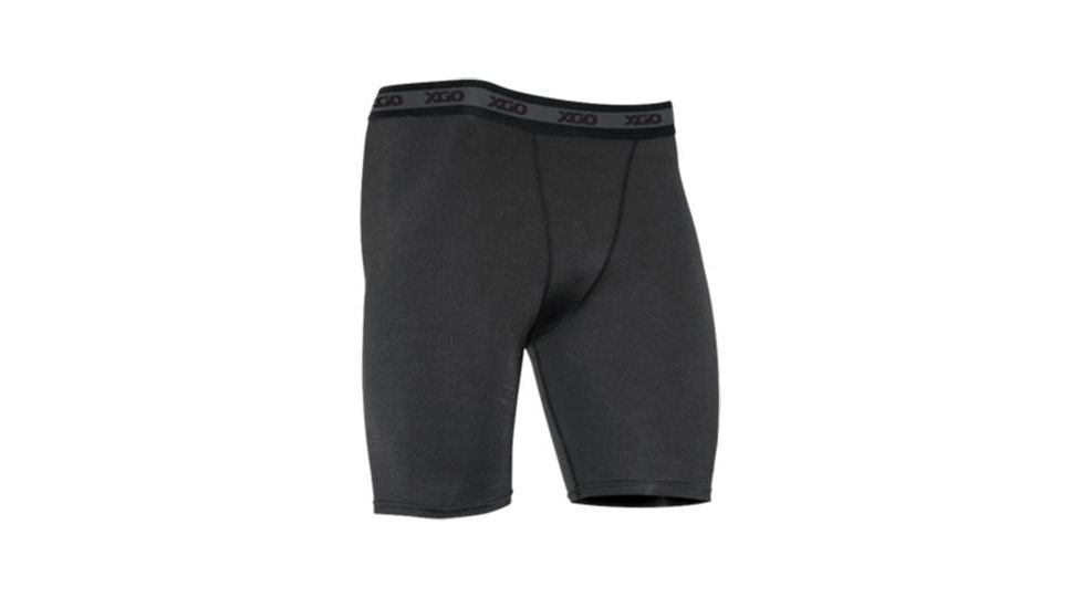 XGO Mens Power Skins Collection Compression Short, Black, L 3GX52Y-L-60