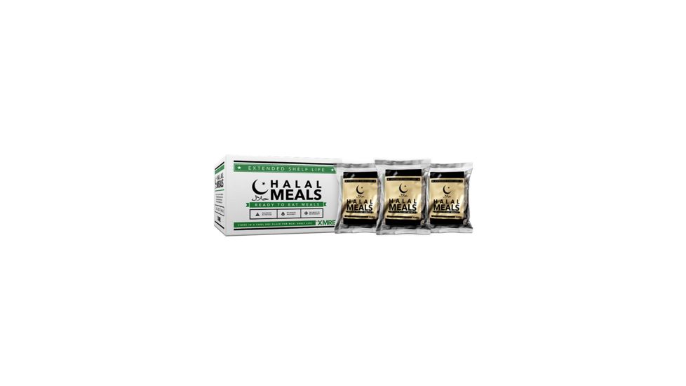 XMRE Halal 24 Hour, Case of 6 MREs, HL24XTH