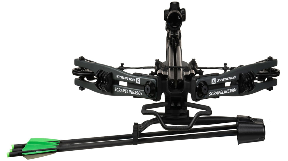 Xpedition Archery Xpedition Scrapeline 390X Crossbow Package, Gray, XACW1001