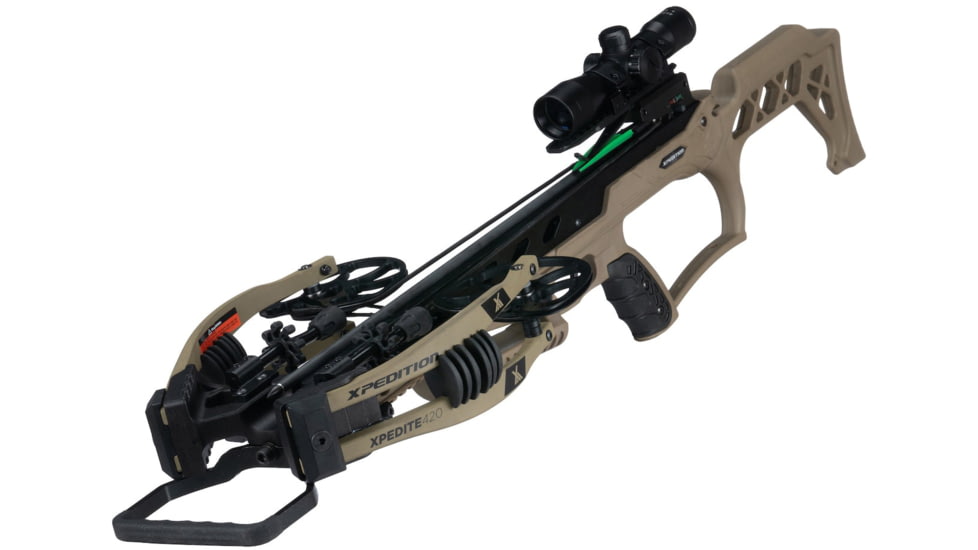 Xpedition Archery Xpedition Xpedite 420 Crossbow Package, FDE, XACW1004