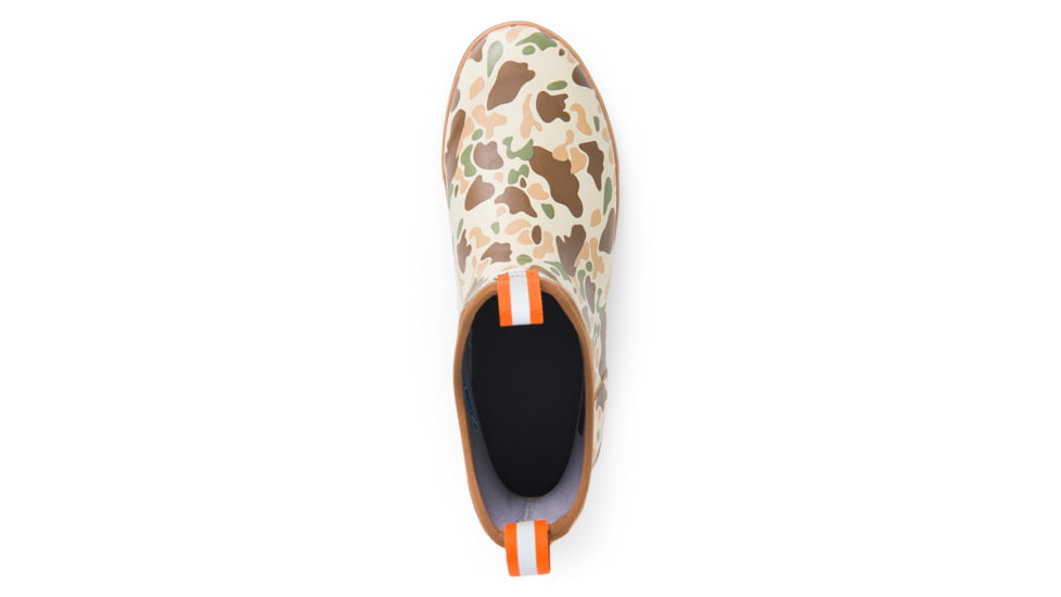 Xtratuf 6 in Ankle Deck Boot - Mens, Basic Duck Camo/Indian Tan/Bison, 7, XMAB-DCAM-CAM-070