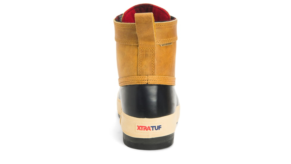 Xtratuf 6in Legacy Lace Boot - Mens, Black/Amber Gold, 12, LLM6-901-TAN-120