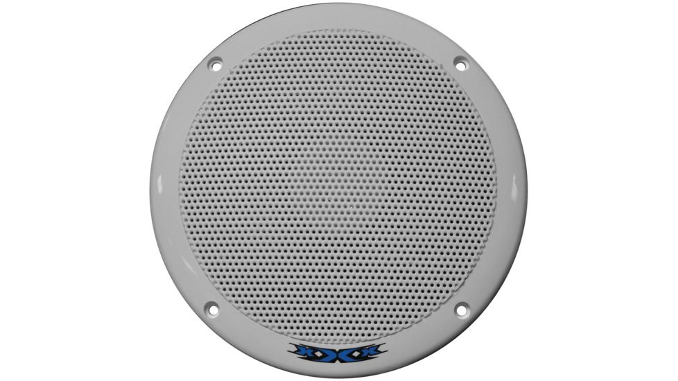 XXX 6.5in 2-Way Water Resistant Speakers 350W Max 4 Ohm, White XMR-605