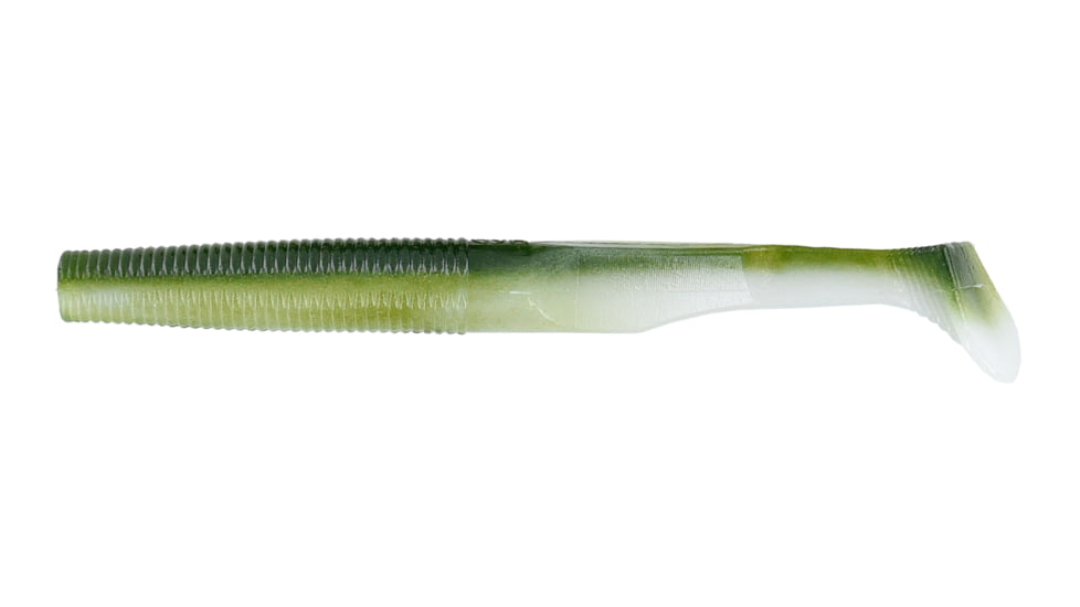 Yamamoto Baits Swimming Senko 4in Swimbaits, 10 pack, Watermelon-Cream, YAM-31S-10-901