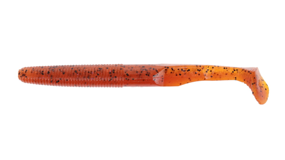 Yamamoto Baits Swimming Senko 5.5in Swimbaits, 7 pack, Fire Craw, YAM-31L-07-9003