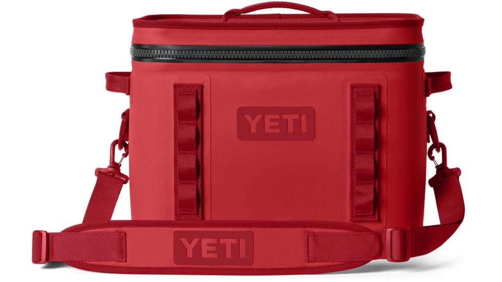 Yeti Hopper Flip 18 Soft Cooler, Rescue Red, 18 L, 18060131619