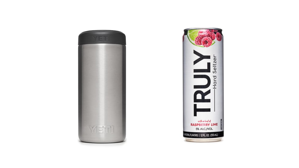 Yeti Rambler 12oz Colster Slim Can Insulator, Highlands Olive, 21071500694