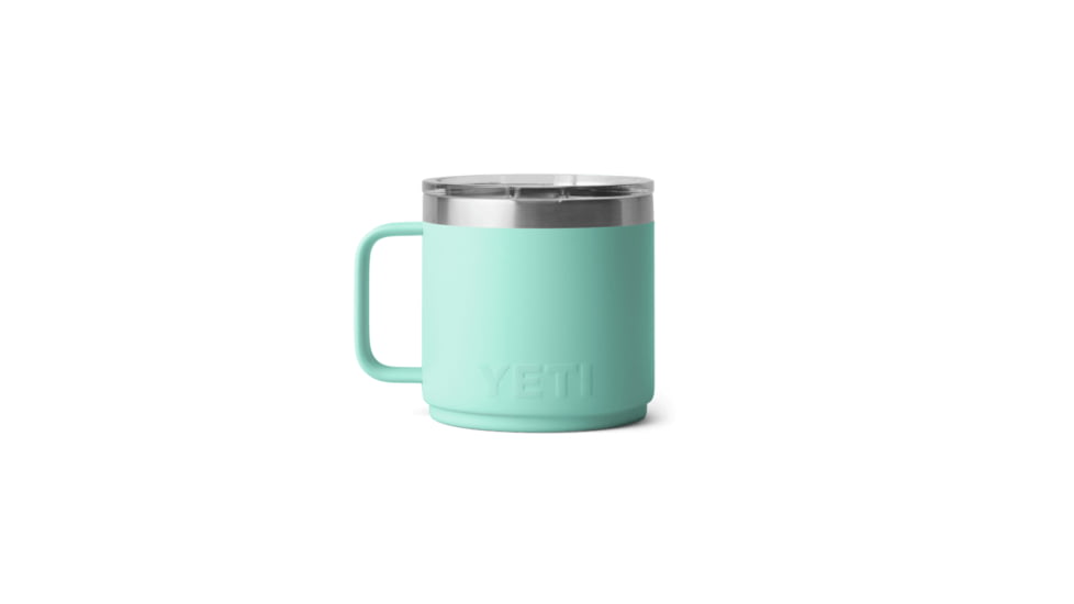 Yeti Rambler 14 oz Stackable Mug w/Durasip Ceramic Lining, Seafoam, 21071507364