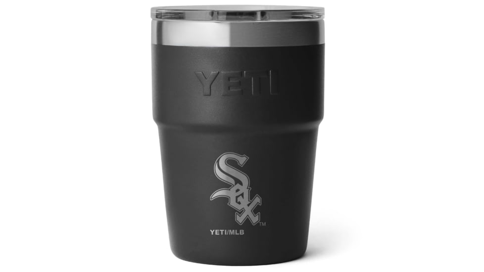 Yeti Rambler 16 oz Stackable Cup - MLB Chicago White Sox, Black, 28100006552