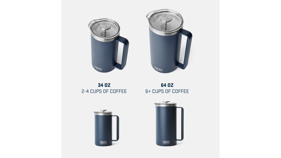 Yeti Rambler 34 oz French Press Navy, Navy, 34 oz, 21071501848