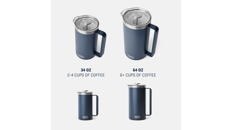 Yeti Rambler 34 oz French Press White, White, 34 oz, 21071501847