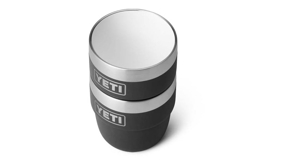 Yeti Rambler 4 oz Espresso Cup - 2 Pack, Black, 4 oz, 21071504000