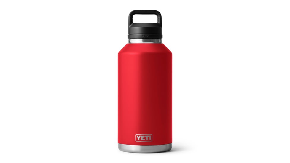 Yeti Rambler 64 Oz Bottle Chug, Rescue Red, 64 oz, 21071503855