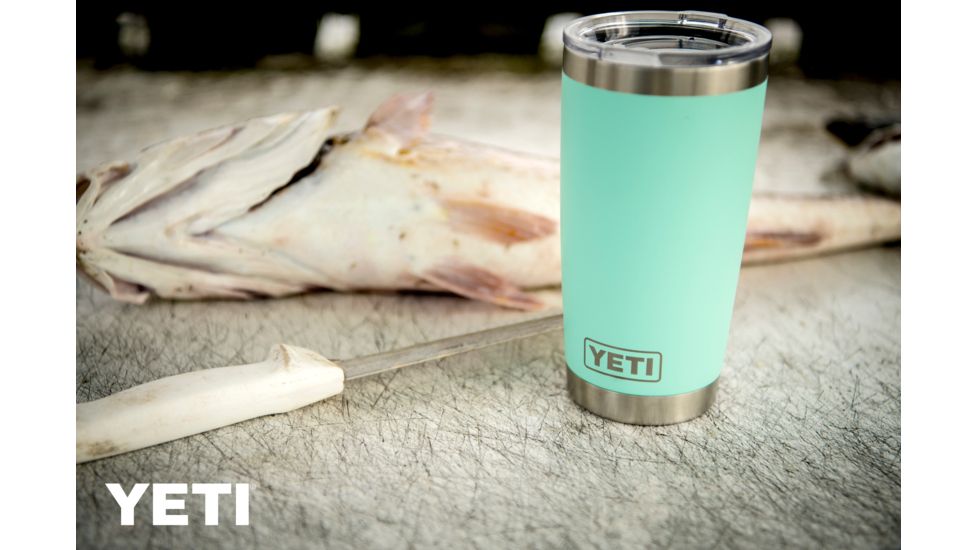 Yeti Rambler Tumbler 20 oz w/Magslider Lid, Seafoam YRAM20SF