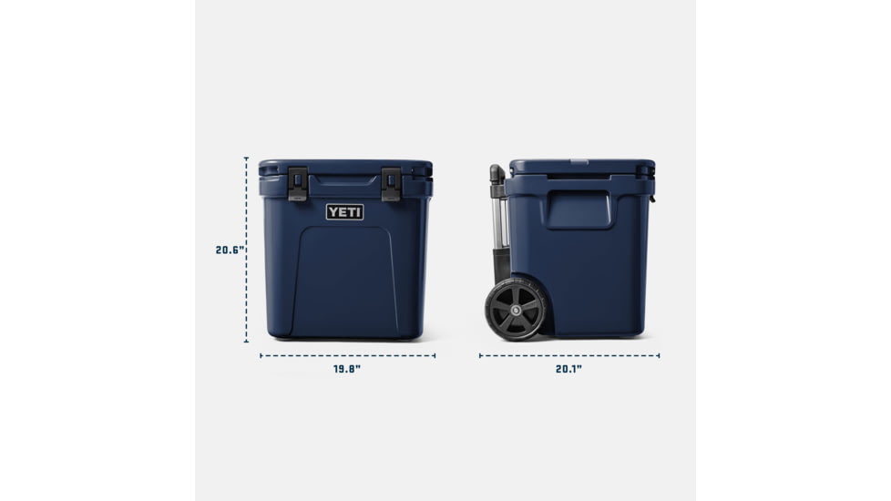 Yeti Roadie 48 Hard Cooler, Navy, 48 Quart, 10048200000