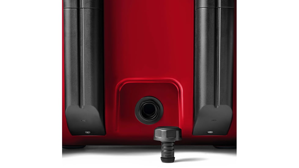 Yeti Roadie 48 Hard Cooler, Rescue Red, 10048390000