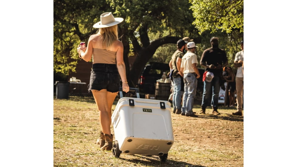 Yeti Roadie 60 Hard Cooler, White, 10023020000