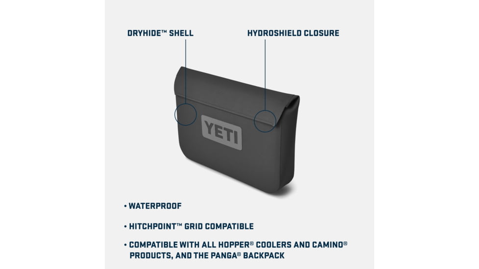Yeti Sidekick Dry 3L Black, Black, 3 L, 18060131276
