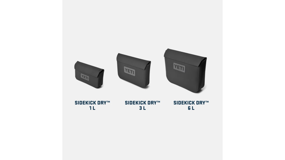 Yeti Sidekick Dry 3L Black, Black, 3 L, 18060131276