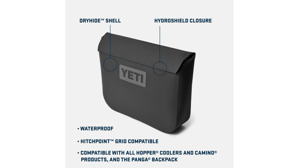 Yeti Sidekick Dry 6L Charcoal, Charcoal, 6 L, 18060131412