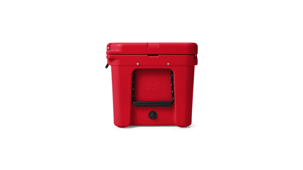 Yeti Tundra 65 Hard Cooler, Rescue Red, 65 Quart, 10065350000