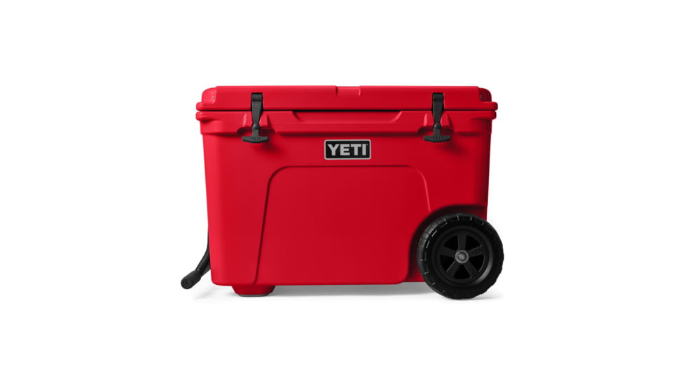Yeti Tundra Haul Hard Cooler, Rescue Red, 65 Quart, 10060350000