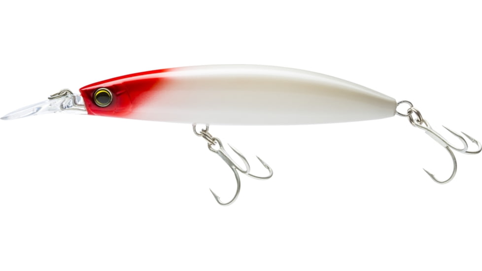Yo-Zuri Mag Speed Lure, 100mm, 4in, Pearl Red Head, R1477 PRH