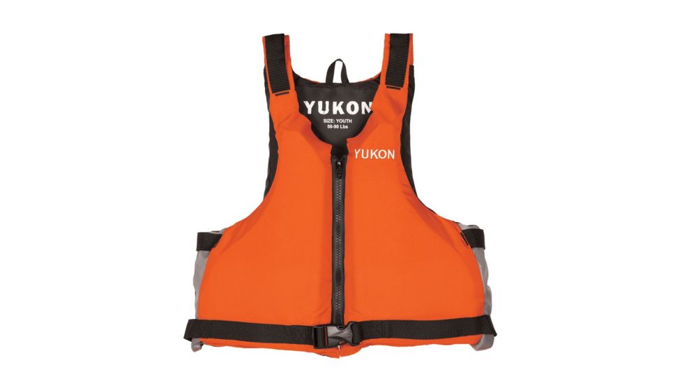 Yukon Charlie's Youth Livery Paddle Life Vest, Orange, 13005-03-A-OR