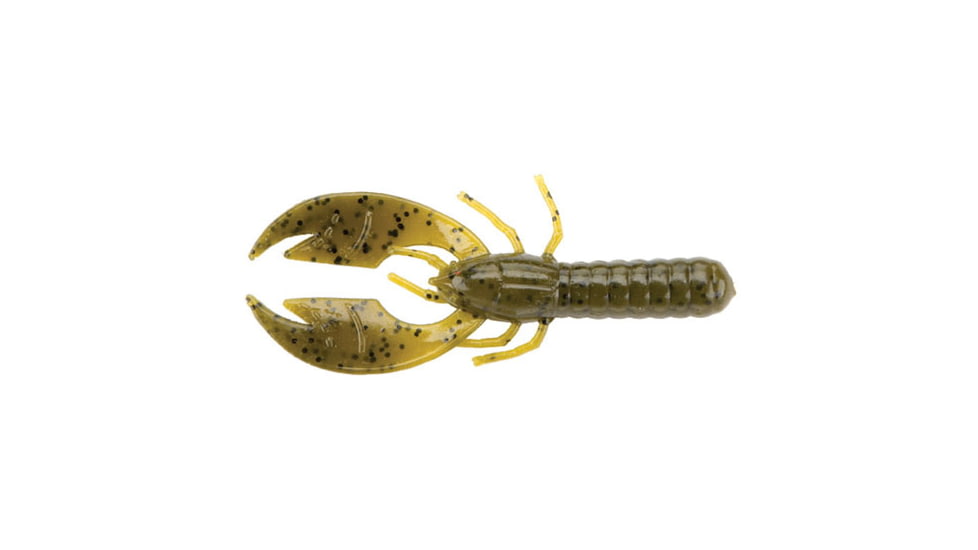 Yum Craw Papi, 8 Pack, 3.75in, Green Pumpkin, YCRP308