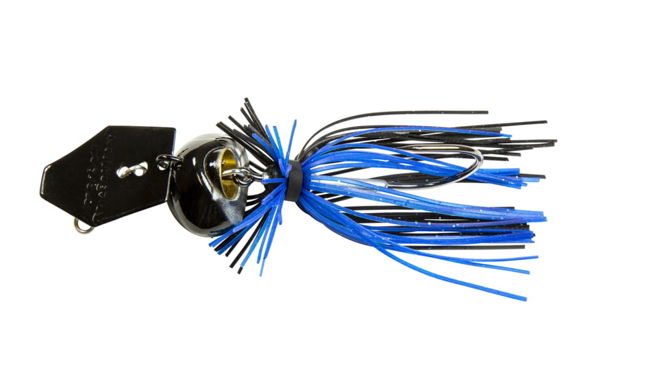 Z-man Chatterbait Freedom CFL, Black/Blue, 1/2oz, CBCFL12-01