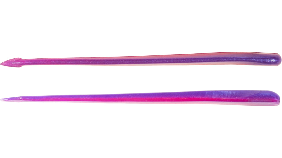 Z-man Long Shotz Soft Bait, 6, 6in, Twilight, LS6-345PK6