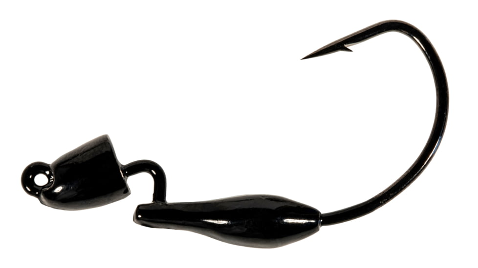 Z-man Pro Bulletz 4/0, Black, 1/4oz, 3 per Pack, P4H14-02PK3