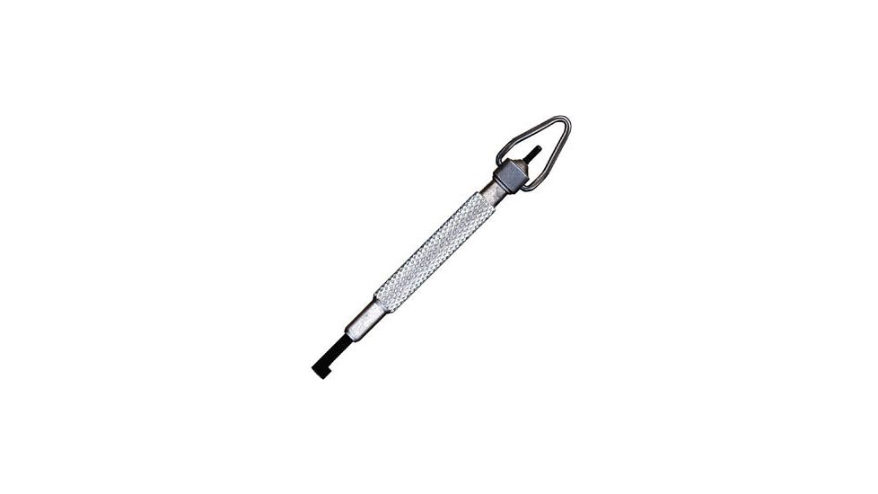 Zak Tool Round Grip Key w/Swivel, Aluminum Finish ZT10