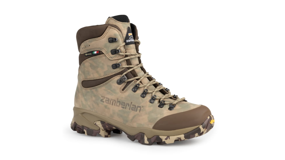 Zamberlan Lynx Mid GTX RR Hiking Shoes - Men's, PFAS-Free, Camo, 9, 1214ZCMM-43-9