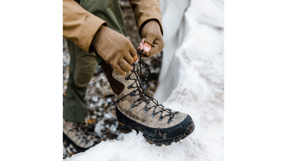 Zamberlan Sawtooth GTX RR Hiking Shoes - Mens, PFAS-Free, Black/Camo, 10.5, 1106ZBCM-45-10.5