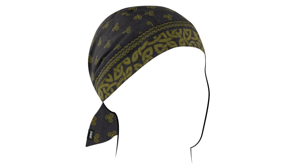 Zan Headgear Cotton Flydanna, One Size, Celtic Paisley, Z620