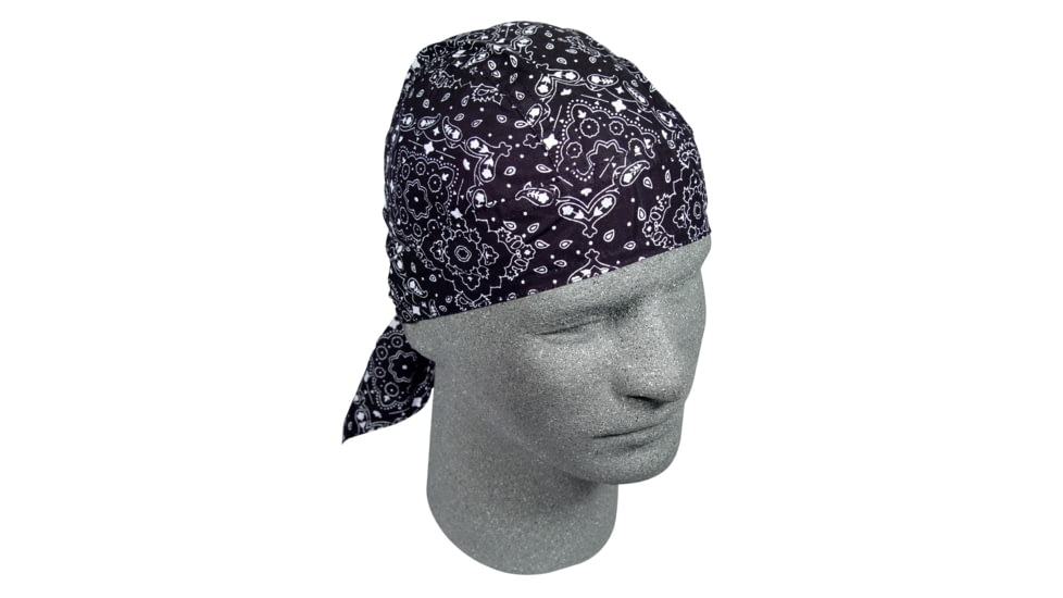 Zan Headgear Flydanna Black Paisley Z101
